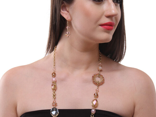 INSIA Bauble Bliss Crystal Co-ord Jewelry Set